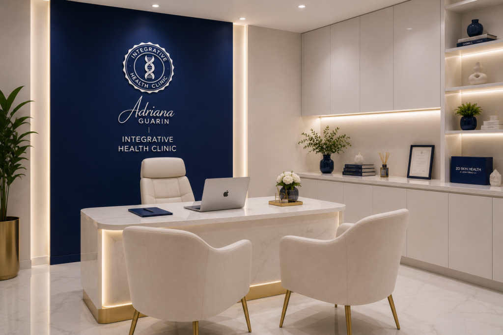Medical consultation room at Integrative Health Clinic Amsterdam